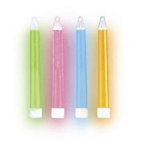 NEW Assorted Glow Sticks Party Favors, 4 Ct