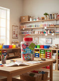 NEW Retails $40, JUMBO SIZED Bendon Over 100 Holiday Projects Jumbo Sized Craft Jar