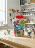 NEW Retails $40, JUMBO SIZED Bendon Over 100 Holiday Projects Jumbo Sized Craft Jar