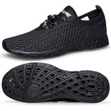 NEW Barerun Mens Outdoor Water Shoes Aqua Socks for Beach Swim Surf Yoga Sport Blueholes, Men's Sz 16