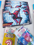 Birthday Lot Assorted Spiderman, candles, balloons etc 21 Piece