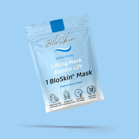 NEW The BloSkin™ Lift, 1 Mask, The No. 1 anti-wrinkle serum in France, Reusable up to 10 times, use once per week, lasts 10 weeks! Removes your double chin! Retails $90