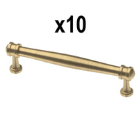 New SET OF 10 Liberty Charmaine 5-1/16 in. (128mm) Center-to-Center Champagne Bronze Drawer Pull! 10 Total! Retails $195+