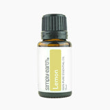 NEW Simply Earth Lemon Essential Oil - 15mL, energizing, cooling, and promotes mental clarity.