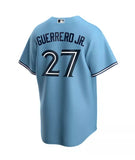 NWT Men’s MLB Toronto Blue Jays Vladimir Guerrero Jr. Nike Powder Blue Alternate Replica Team Player Jersey, Men's Sz M, Retails $174+