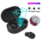 NEW E6S LED Display TWS Wireless Bluetooth Earphone (Pink)