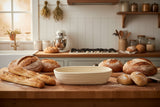 Retails 29+ NEW Banneton Natural Cane Oval Bread Proofing Basket., also great to use as a serving basket for rolls or bread