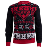 NEW Essendon Bombers Mens Ugly Christmas Sweater, Sz L, Retails $72