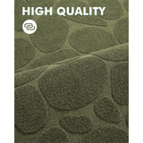 NEW Retails $60, Wayfair Emslie Non Slip Rubber Bath Rug, Green 24 x 36 Inch