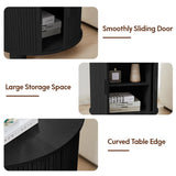 NEW Assembled, Retails $320, Wayfair End Table Latitude Run, Black! This End table is equipped with 2 AC Outlets,2 USB Ports and 4.9-foot Power Cord