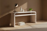 NEW Retails $1090+, Wayfair Joss & Main 60 Inch Long Essie Console Table, Assembled NOTE: Minor scuff marks from transport
