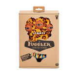 NEW Fuggler 9" Funny Ugly Monster - Budgie Fuggler Annoyed Alien (Leopard)
