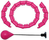 New in box! FIT HOOP! Smart Weighted Hula Hoop for Weight Loss Fitness Hula Hoop for Adults, 24 Knots & Adjustable Exercise Hula Hoop with Ball