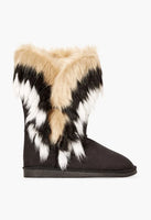 NEW Winter's Coming Furry Fuzzie, Sz 8, Black! Retails $62