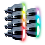 NEW Full/Standard Colour Changing Fixed Shower Head 2.5 GPM