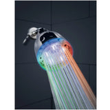 NEW Full/Standard Colour Changing Fixed Shower Head 2.5 GPM