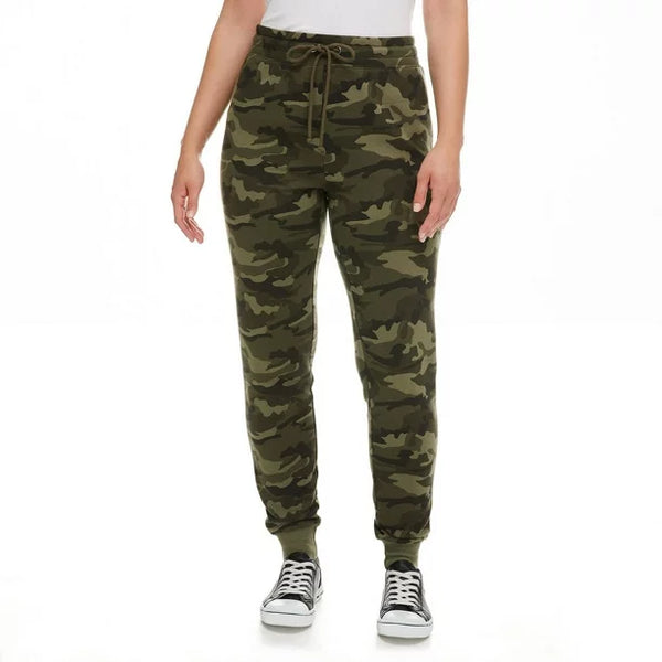 New with tags! George Women's Printed Slim Fleece Jogger in Camo, Sz XXL!