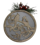 NEW Light up Cardinals Silhouette Christmas Hanging Ornament