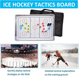 NEW Joyeee Ice Hockey Tactics Board for Kids & Adults, Magnetic Coaching Board, Ice Hockey Equipment for Men, Boys and Ice Hockey Enthusiast, Christmas Ice Hockey Gifts for Men Father