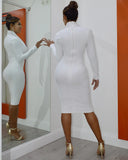 NEW Look Twice Bandage Dress White, Sz XS, Retails $190