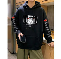 NEW Naruto Itachi Hoodie Anime Print for Mens Oversized Dropshoulder, Sz XL