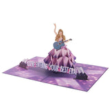 NEW Taylor Swift Eras Tour 3D Pop-up Birthday Card Happy Birth-Tay!