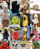 inspired by Jellycat No.2682108, Size 28-60cm  $35 Each Tax included!