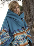 NEW Beth Dutton Inspired Yellowstone Blue Wool Coat - Size XL