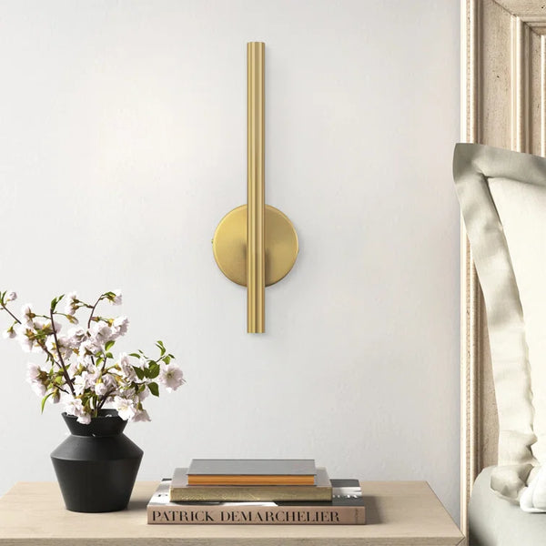 NEW Wade Logan Gold Kempinski Wrought Iron Metal Hardwired Wallchiere