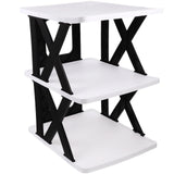 NEW EXHUMKY Shoe Rack Small Space Pp Material Multi 1Pcs Home Supplies