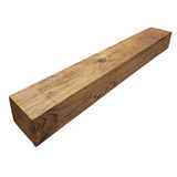 NEW Wayfair Millwood Pines 60 inch (5 Ft) Kul Fireplace Shelf Mantel, Whiskey Brown, Retails $310 NOTE: Has small chip on back corner not noticeable upon installation