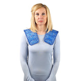 NEW Bios - GEL Bead Shoulder Wrap. Use hot to reduce pain and stiffness and to increase mobility or cold to reduce swelling.
