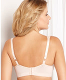 NEW Lunaire Versailles Seamless Jacquard Soft Cup Bra Sz 32DD colour nude also fits 34D