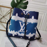 New LV Dupe Replica Monogram Drawstring bag! Includes shoulder strap & dust bag! Great Quality!