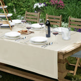 NEW Wayfair Villeroy & Boch La Classica Solid Colour Linen Tablecloth - 70" X 126" Retails $123+