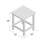 NEW Polywood Long Island Plastic Side Table - Retails for $128.99!