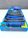 Lot Zippered Medical Cases with carrying strap, Blue, 12 Piece