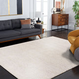 Retails $1261+ New High Quality Natural Ivory Hand Tufted Scandinavian Wool Rug 9 Ft X 12 Ft by Safavieh, Made in India