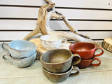 NEW MIYA Boulder Latte Ceramic Mug Set - 7ct - 5.25" x 2.25" x 2.25"h - 8oz capacity! See Pics for actual item! Retails $74+