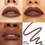 NEW Lifter Liner Lip Liner Makeup With Hyaluronic Acid, Cross The Line