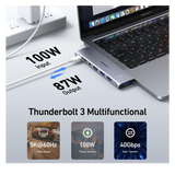 NEW Mokin 7 IN 2 USB C Adapter for MacBook Pro/Air