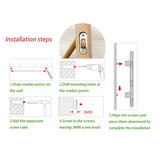 NEW Ebern Designs Mirzet Wall 4 - Hook Coat Rack