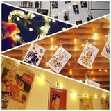 NEW 33FT Photo Clip String Lights, USB Operated 100 LED Fairy Lights with 50 Photo Clips, Photo Peg Twinkle Lights for Indoor Bedroom Wall Pictures Dorm Cute Decor