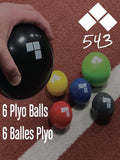 New 5 pack of Plyo balls with mesh bag, Improve pitching mechanics, throw harder, recover better and warm up fast, Missing 1 ball