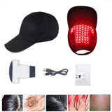 NEW Unisex Professional Anti-Hair Loss Hair Care Hat with Blue & Red Light - Fast Regrowth, 48 LED, great for Oil control, hair care, and hair growth.