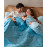 NEW Retails $370, REST Evercool Award-Winning Cooling Comforter – Ultra Soft, Breathable, Lightweight, Hypoallergenic, All-Season Comforter for Hot Sleepers, Machine Washable, King Size