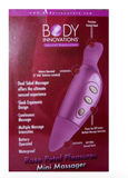 ADULT ITEM 19+ NEW Body Innovations Sensual Expressions - Rose Petal Pleasures Mini Massager