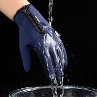 NEW Unisex Waterproof Thermal Touch Screen Gloves, Sz L