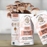 NEW Happy Caps Mushroom Farm Shiitake Mushroom Kit