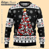 NEW Retails $55, Santa Skull Pine Tree Ugly Christmas Sweater, Sz XL Men's, Unisex